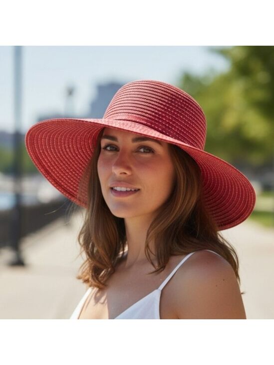 Magid Accessories - Sun Hat - Red And White